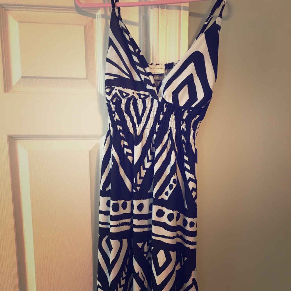 Spaghetti strap sun dress